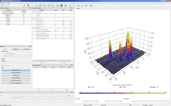 easyTOUCH Starter Kit - Screenshot easyANALYZER