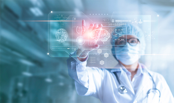 Gesture controle medical