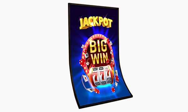 Curved gaming monitor