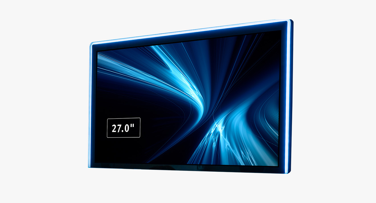 27 inch open frame monitor with led controller