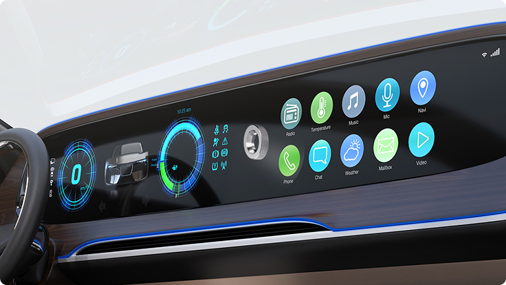 Wheel on Display (WoD) data modul