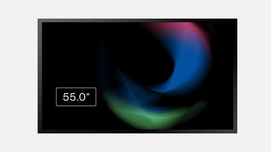 digital signage outdoor monitor samsung oh55a-s