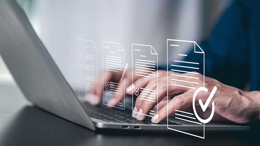 Serviceformular service form