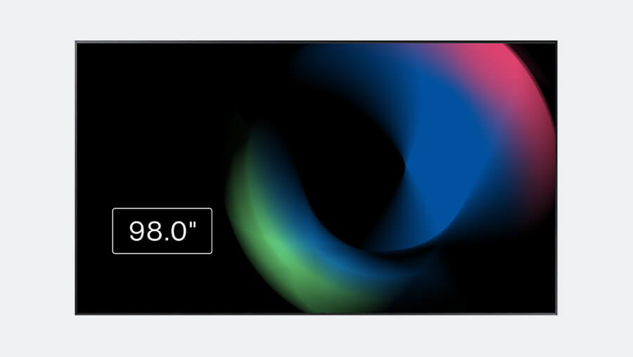 digital signage standard monitor samsung qm98t