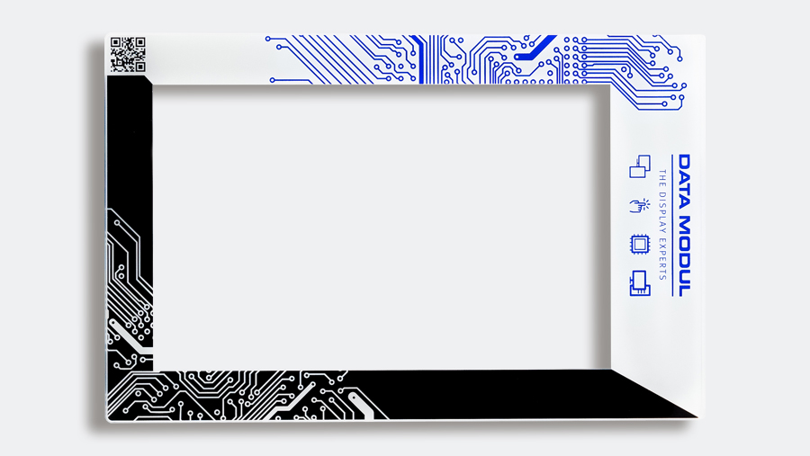 Bedruckung Coverglas