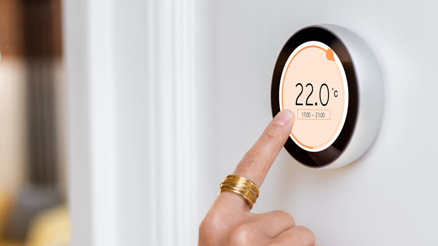 Smart Building Display Coverglas