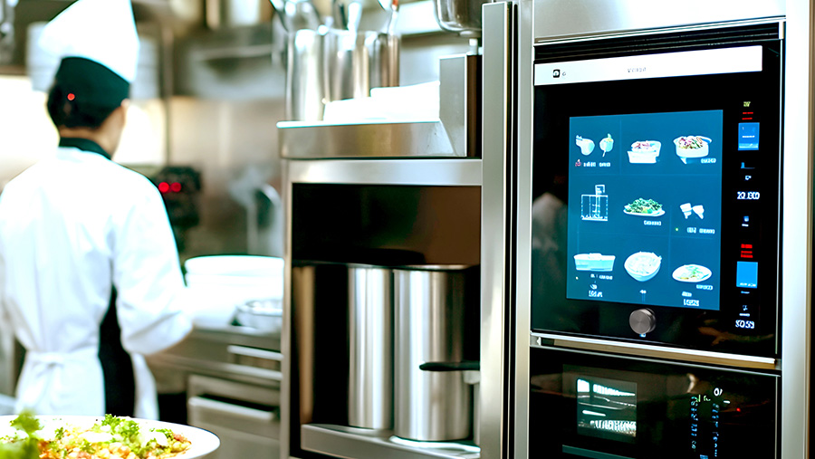 Wheel on Display Professional kitchen